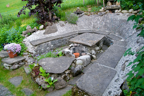 Bild vom Garten Sitzplatz